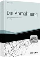 Klaus Beckerle - Die Abmahnung, m. CD-ROM