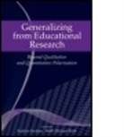 Kadriye (University of British Columbia Ercikan, Kadriye Roth Ercikan, Kadriye Ercikan, Wolff-Michael Roth - Generalizing From Educational Research