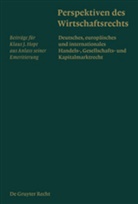 Harald Baum, Et Al., et al., Andreas M. Fleckner, Alexander Hellgardt, Alexander Hellgardt u a... - Perspektiven des Wirtschaftsrechts