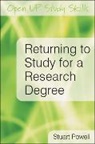 Stuart Powell - Returning to Study for a Research Degree