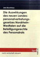 Jens Brockhaus - Die Auswirkungen des neuen Landespersonalvertretungsgesetzes Nordrhein-Westfalen auf die Beteiligungsrechte des Personalrats