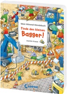 Joachim Krause, Joachim Krause, Loewe Wimmelbücher, Loew Wimmelbücher, Loewe Wimmelbücher - Mein Wimmel-Wendebuch - Finde den kleinen Bagger!/Finde den roten Ritterhelm!