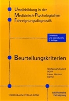 Rainer Mattern, Wolfgang Schubert - Beurteilungskriterien