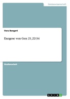 Vera Bongert - Exegese von Gen 21,22-34