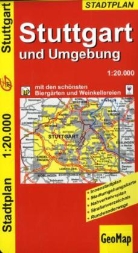 GeoMa, GeoMap - GeoMap Stadtpläne: GeoMap Stadtplan Stuttgart und Umgebung