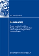 Jan Günter, Jan R. Günter - Bankenrating