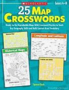 Spencer Finch - 25 Map Crosswords, Grades 4-8