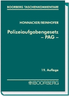Paul Beinhofer, Heinz Honnacker - Polizeiaufgabengesetz (PAG)