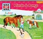 Anders, Luis-Max Anders, Christina Braun, Charlott Habersack, Charlotte Habersack, Tatjana Marti... - WAS IST WAS Junior Hörspiel: Pferde & Ponys, Audio-CD (Audio book)
