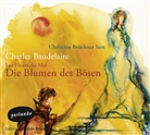 Charles Baudelaire, Christian Brückner - Les Fleurs Du Mal - Die Blumen des Bösen, 4 Audio-CDs (Hörbuch)