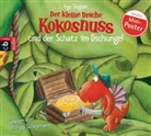 Ingo Siegner, Norman Matt, Philipp Schepmann - Der kleine Drache Kokosnuss und der Schatz im Dschungel, 1 Audio-CD (Audiolibro)