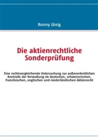 Ronny Jänig - Die aktienrechtliche Sonderprüfung