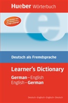 Learner's Dictionary German-English / English-German