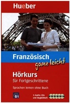 Nicol Laudut, Nicole Laudut, Catherine Patte-MÃ¶llmann, Catherine Patte-Möllmann - Französisch ganz leicht - Hörkurs für Fortgeschrittene, 5 Audio-CDs + Begleitheft (Livre audio)