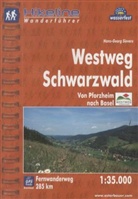 Hans-Georg Sievers - Hikeline Wanderführer Westweg Schwarzwald