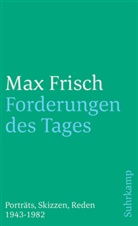 Max Frisch, Walte Schmitz, Walter Schmitz - Forderungen des Tages