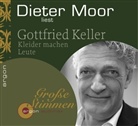 Gottfried Keller, Dieter Moor - Dieter Moor liest Keller, Kleider machen Leute, 2 Audio-CDs (Audio book)