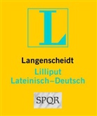 Redaktio Langenscheidt, Redaktion Langenscheidt, Langenscheidt-Redaktion - Lilliput Lateinisch-Deutsch