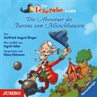 Gottfried A. Bürger, Gottfried August Bürger, Klaus Dittmann - Die Abenteuer des Barons von Münchhausen, Audio-CD (Hörbuch)