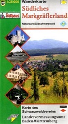 Landesamt für Geoinformation und Landentwicklung B, Landesam für Geoinformation und Landentwi, Lg - Topographische Wanderkarten Baden-Württemberg: Topographische Wanderkarte Baden-Württemberg Südliches Markgräflerland