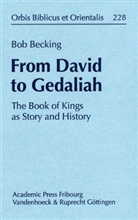 Bob Becking, Susanne Bickel - From David to Gedaliah