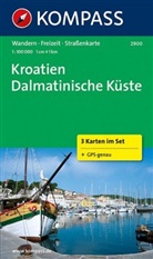 KOMPASS-Karten GmbH - Kompass Karten: KROATIEN 3 CARTES