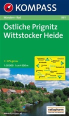 KOMPASS-Karte GmbH, KOMPASS-Karten GmbH, KOMPASS-Karten GmbH - Kompass Karten: KOMPASS Wanderkarte 861 Östliche Prignitz - Wittstocker Heide 1:50.000