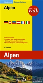 Falk Pläne: Falk Plan Alpen. Alpes. Alpi. Alps