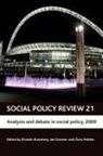 Rummery, Ian Greener, Chris Holden, Kirstein Rummery - Social Policy Review 21