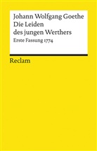 Johann Wolfgagng Goethe, Johann Wolfgang Von Goethe - Die Leiden des jungen Werthers