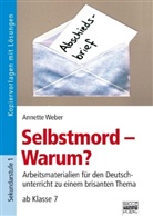 Annette Weber - Selbstmord - Warum?