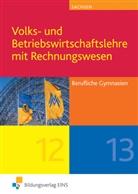 Manfred Eberhardt, Kurt Gönner, Gerhard Kühn, Siegfried Lind, Melanie Marquart, Günter Meffle... - Volks- und Betriebswirtschaftslehre mit Rechnungswesen für berufliche Gymnasien in Sachsen: Jahrgangsstufen 12/13