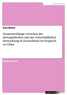 Karl Bickel - Zusammenhänge zwischen der demografischen und der wirtschaftlichen Entwicklung in Deutschland im Vergleich zu China