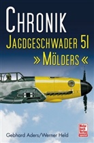 Ader, Gebhard Aders, HELD, Werne Held, Werner Held - Chronik Jagdgeschwader 51 'Mölders'