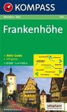 KOMPASS-Karten GmbH - Kompass Karten: KOMPASS Wanderkarte 164 Frankenhöhe 1:50.000