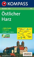 Kompass Karten: Östlicher Harz