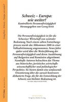 Georg Kreis - Schweiz - Europa: wie weiter?