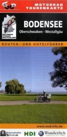 Motorrad Tourenkarten: Motorrad Tourenkarte Bodensee, Oberschwaben, Westallgäu