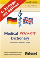 Marc Deschka - Medical Pocket Dictionary, Deutsch-Englisch, Englisch-Deutsch
