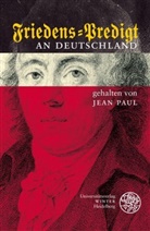 Paul Jean, Jean Paul, Jean Paul - Friedens-Predigt an Deutschland 1808