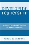 Susan R Madsen, Susan R. Madsen, Madsen Susan R. - Developing Leadership