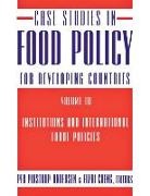 Per Pinstrup-Andersen, Per (EDT)/ Cheng Pinstrup-Andersen, Per Cheng Pinstrup-Andersen, Fuzhi Cheng, Per Pinstrup-Andersen - Case Studies in Food Policy for Developing Countries