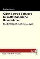 Stephan Hennig, Stephan Henning - Open source-Software für mittelständische Unternehmen