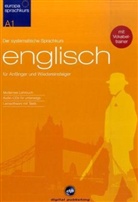 Europa Sprachkurs - A1: Europa Sprachkurs A1, Englisch, 1 CD-ROM, 2 Audio-CDs u. Lehrbuch