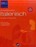 Europa Sprachkurs - A1/A2: Europa Sprachkurs A1+A2, Italienisch, 2 CD-ROMs, 4 Audio-CDs u. 2 Lehrbücher
