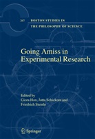 Giora Hon, Jutt Schickore, Jutta Schickore, Friedrich Steinle - Going Amiss in Experimental Research