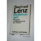 Siegfried Lenz - Beziehungen