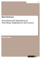 Mario Bachmann - Resozialisierende Behandlung im Strafvollzug. Möglichkeiten und Grenzen
