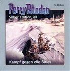 Perry Rhodan, Josef Tratnik, Kurt Brand, Kurt Mahr, Voltz, Clark Von Darlton - Perry Rhodan, Silber Edition, Audio-CDs - Tl.20: Perry Rhodan, Silber Edition - Kampf gegen die Blues, 12 Audio-CDs (Hörbuch)