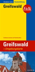 Falk Pläne: Falk Stadtplan Extra Greifswald 1:15.000